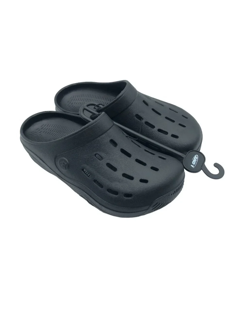 And1 Bodega Clog Lightweight Rubber Slip On Black Mens 11